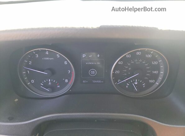 5NPD84LF7HH172607 2017 HYUNDAI ELANTRA Gold Vista del cuadro de instrumentos