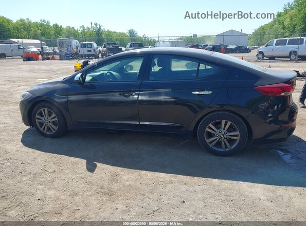 5NPD84LF7JH232827 2018 HYUNDAI ELANTRA Black Widok wnętrza 360 stopni