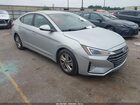 2019 Hyundai Elantra Sel Серебряный vin: 5NPD84LF7KH459162