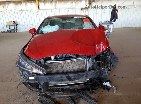 5NPD84LF7KH461462 2019 HYUNDAI ELANTRA Красный Вид спереди