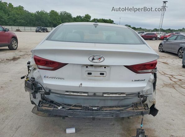 5NPD84LF8HH192753 2017 HYUNDAI ELANTRA Silver Հետևի տեսք