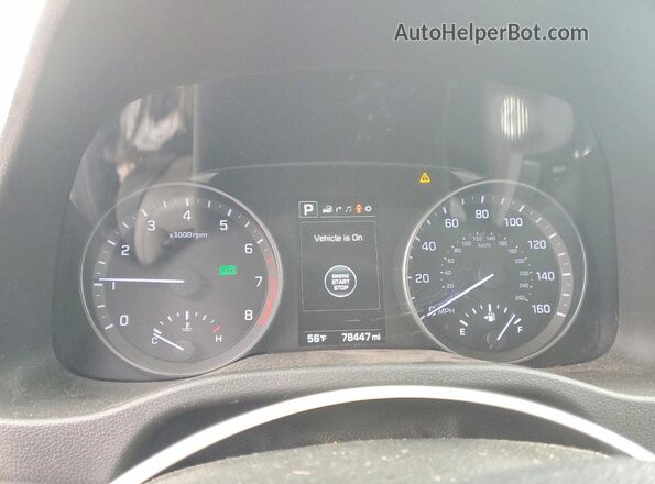 5NPD84LF8HH192753 2017 HYUNDAI ELANTRA Silver Սարքավորումների վահանակի տեսք