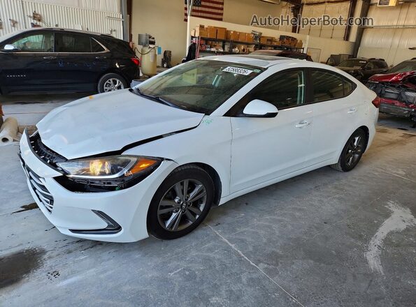 5NPD84LF8HH201029 2017 HYUNDAI ELANTRA White Front left