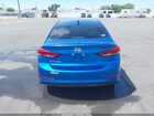 2018 Hyundai Elantra Sel Синий vin: 5NPD84LF8JH225174