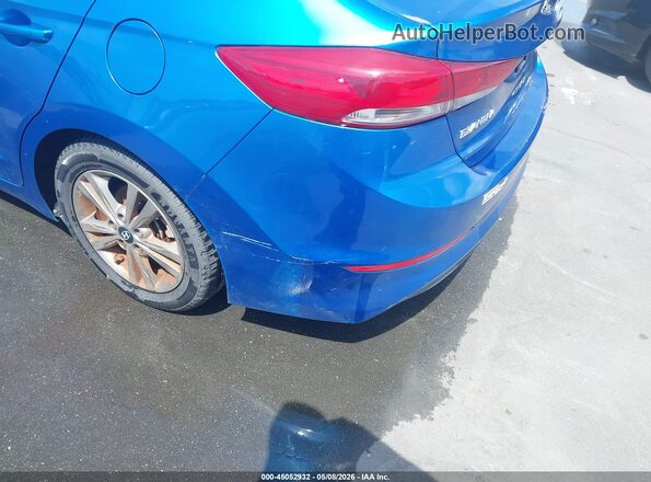 5NPD84LF8JH225174 2018 HYUNDAI ELANTRA Синий 