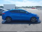 2018 Hyundai Elantra Sel Синий vin: 5NPD84LF8JH225174