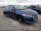 2018 Hyundai Elantra Sel Blue vin: 5NPD84LF8JH241469