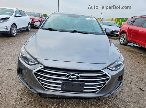 5NPD84LF8JH310726 2018 HYUNDAI ELANTRA Gray Vista frontal