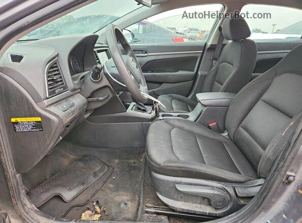 5NPD84LF8JH310726 2018 HYUNDAI ELANTRA Gray Vista interior delantera
