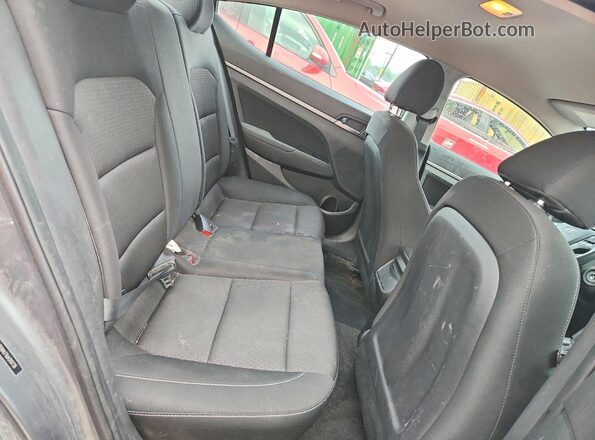 5NPD84LF8JH310726 2018 HYUNDAI ELANTRA Gray Vista de los asientos traseros