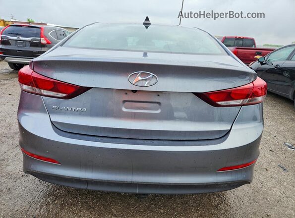 5NPD84LF8JH310726 2018 HYUNDAI ELANTRA Gray Vista trasera