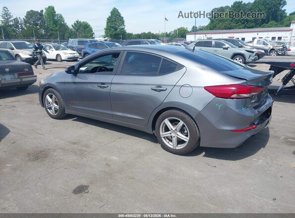 5NPD84LF8JH312315 2018 HYUNDAI ELANTRA Серый Панорамный вид салона 360°