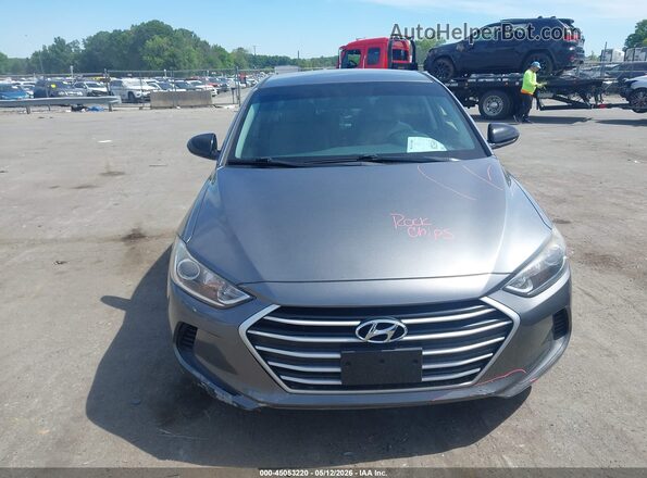 5NPD84LF8JH312315 2018 HYUNDAI ELANTRA Серый Вид щитка приборов