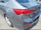 2018 Hyundai Elantra Sel Серый vin: 5NPD84LF8JH312315