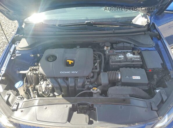 5NPD84LF8JH379903 2018 HYUNDAI ELANTRA Blue Vista interior trasera