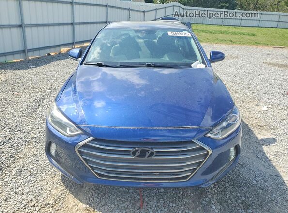 5NPD84LF8JH379903 2018 HYUNDAI ELANTRA Blue Vista frontal