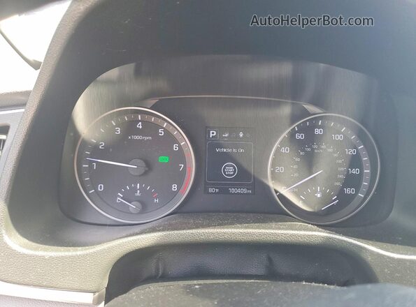 5NPD84LF8JH379903 2018 HYUNDAI ELANTRA Blue Vista del cuadro de instrumentos