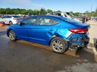 2018 Hyundai Elantra Value Edition Синий vin: 5NPD84LF8JH380498