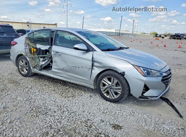 5NPD84LF8LH521797 2020 HYUNDAI ELANTRA Серебряный Передняя правая четверть