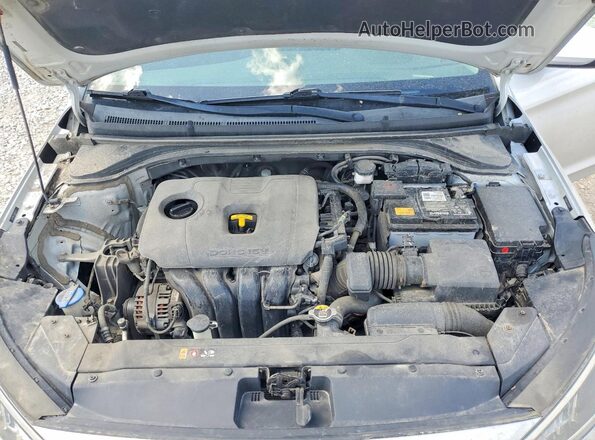 5NPD84LF8LH521797 2020 HYUNDAI ELANTRA Серебряный Вид задней части салона