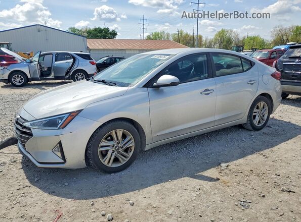 5NPD84LF8LH521797 2020 HYUNDAI ELANTRA Серебряный Передняя левая четверть