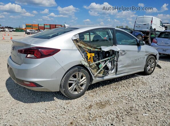 5NPD84LF8LH521797 2020 HYUNDAI ELANTRA Серебряный Задняя правая четверть