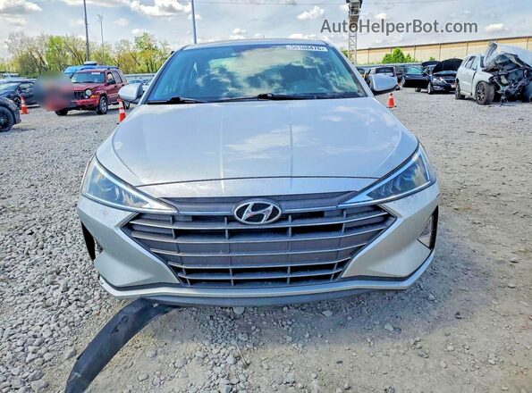 5NPD84LF8LH521797 2020 HYUNDAI ELANTRA Серебряный Вид спереди