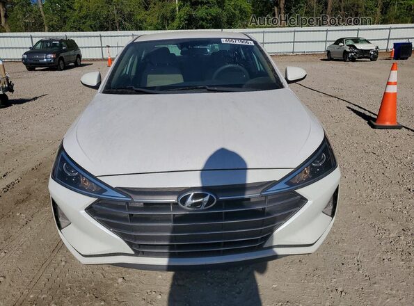 5NPD84LF8LH610558 2020 HYUNDAI ELANTRA White Vista frontal