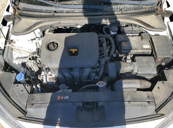 5NPD84LF8LH610558 2020 HYUNDAI ELANTRA White Vista interior trasera