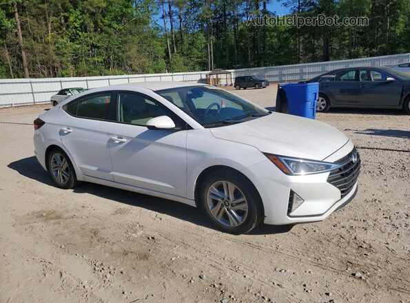 5NPD84LF8LH610558 2020 HYUNDAI ELANTRA White Delantero derecho