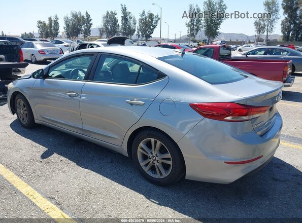5NPD84LF9HH049973 2017 HYUNDAI ELANTRA Серебряный Задняя левая четверть