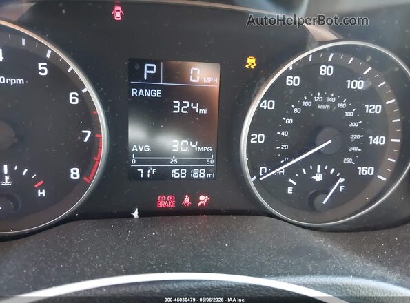 5NPD84LF9HH049973 2017 HYUNDAI ELANTRA Серебряный Вид задних сидений