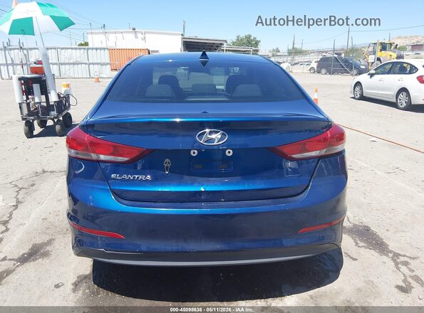 5NPD84LF9HH177792 2017 HYUNDAI ELANTRA Blue 
