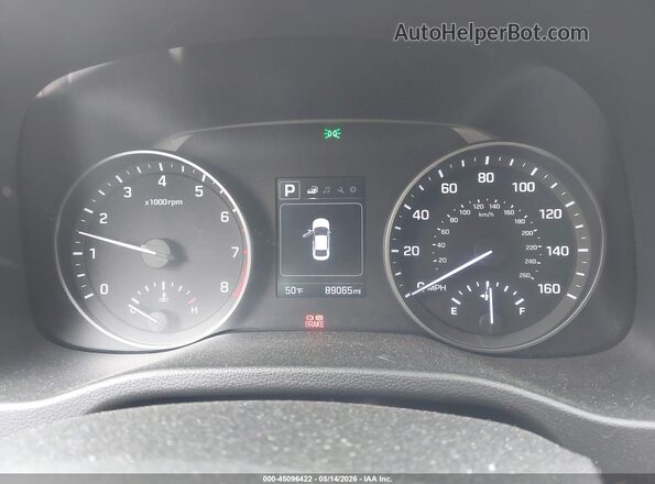 5NPD84LF9JH248964 2018 HYUNDAI ELANTRA Gray Vista de los asientos traseros