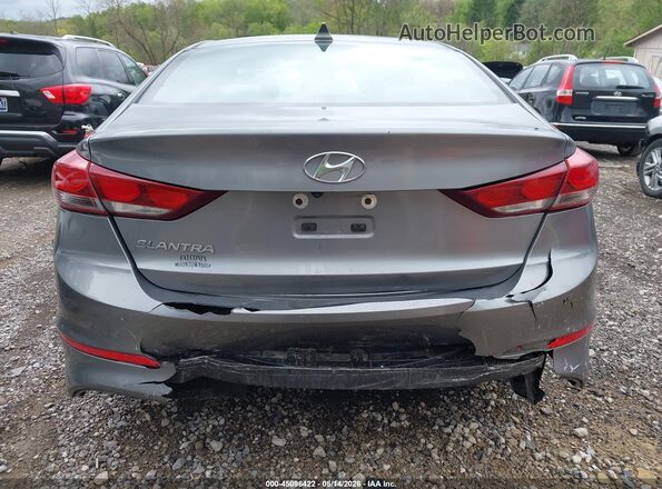 5NPD84LF9JH248964 2018 HYUNDAI ELANTRA Gray 