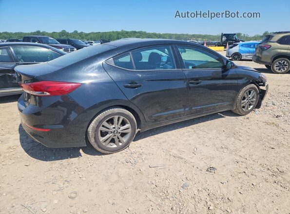 5NPD84LF9JH292611 2018 HYUNDAI ELANTRA Black Trasero derecho