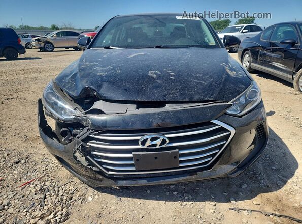 5NPD84LF9JH292611 2018 HYUNDAI ELANTRA Black Vista frontal
