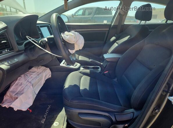 5NPD84LF9JH292611 2018 HYUNDAI ELANTRA Black Vista interior delantera