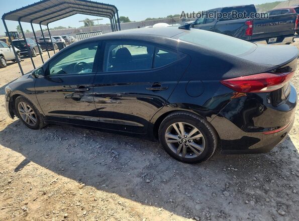 5NPD84LF9JH292611 2018 HYUNDAI ELANTRA Black Trasero izquierdo