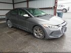 2018 Hyundai Elantra Sel Gray vin: 5NPD84LF9JH315241