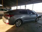 2019 Hyundai Elantra Sel Gray vin: 5NPD84LF9KH484788