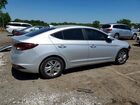 2019 Hyundai Elantra Value Edition Silver vin: 5NPD84LF9KH485391
