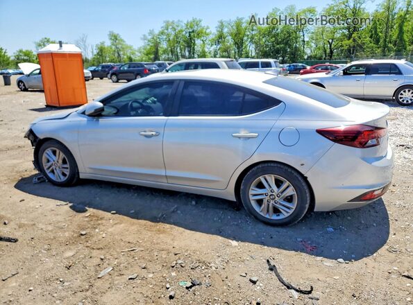 5NPD84LF9KH485391 2019 HYUNDAI ELANTRA Silver უკანა მარცხენა