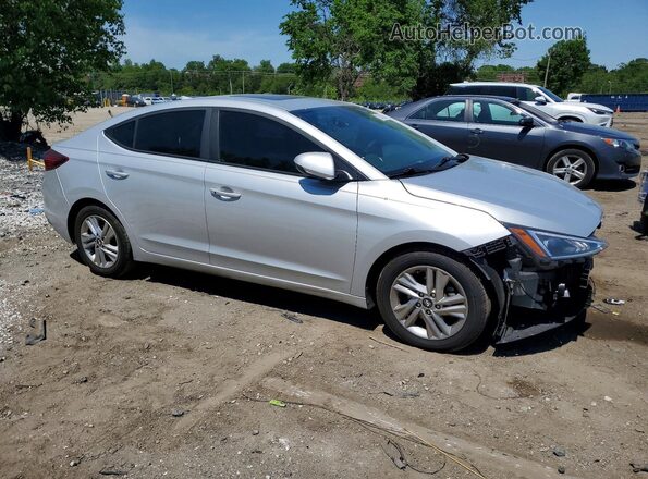 5NPD84LF9KH485391 2019 HYUNDAI ELANTRA Silver წინა მარჯვენა