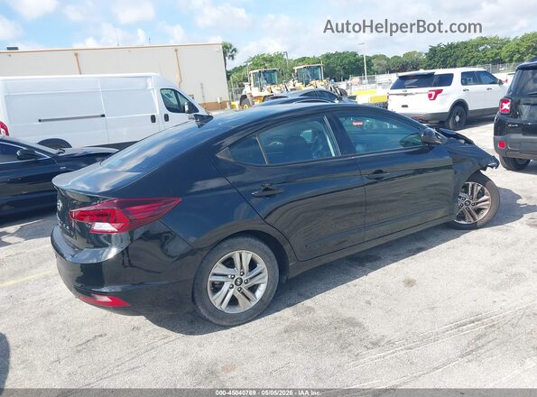 5NPD84LF9KH486718 2019 HYUNDAI ELANTRA Black Rear right