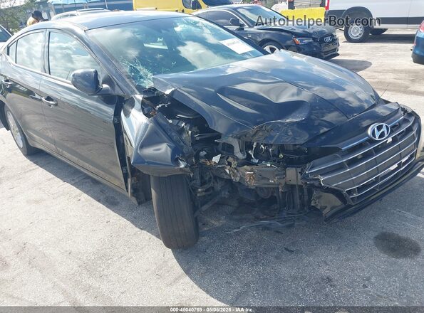 5NPD84LF9KH486718 2019 HYUNDAI ELANTRA Black 