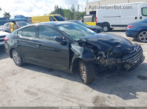 5NPD84LF9KH486718 2019 HYUNDAI ELANTRA Black 