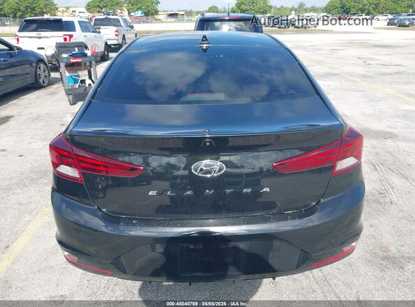5NPD84LF9KH486718 2019 HYUNDAI ELANTRA Black 