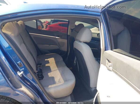 5NPD84LF9LH556266 2020 HYUNDAI ELANTRA Blue Vista de la etiqueta del VIN
