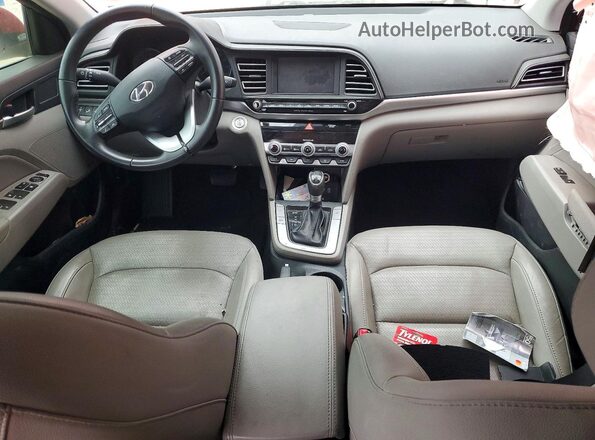 5NPD84LF9LH601626 2020 HYUNDAI ELANTRA Red Widok deski rozdzielczej
